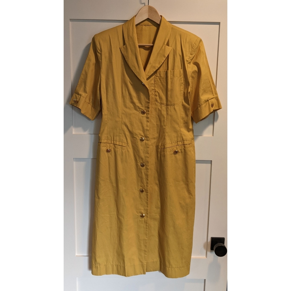 1980's VTG Cotton Dress / Duster
